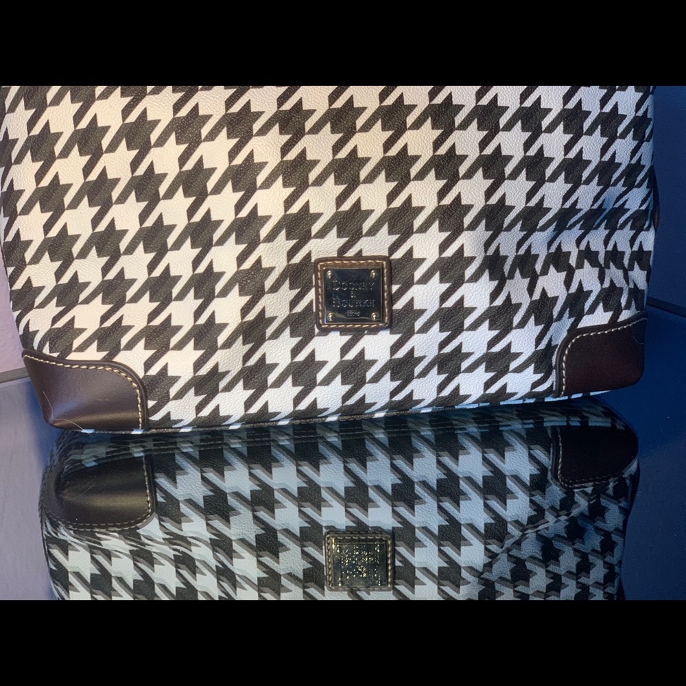 Dooney and Bourke Herringbone Sachel - Picture 3 of 6